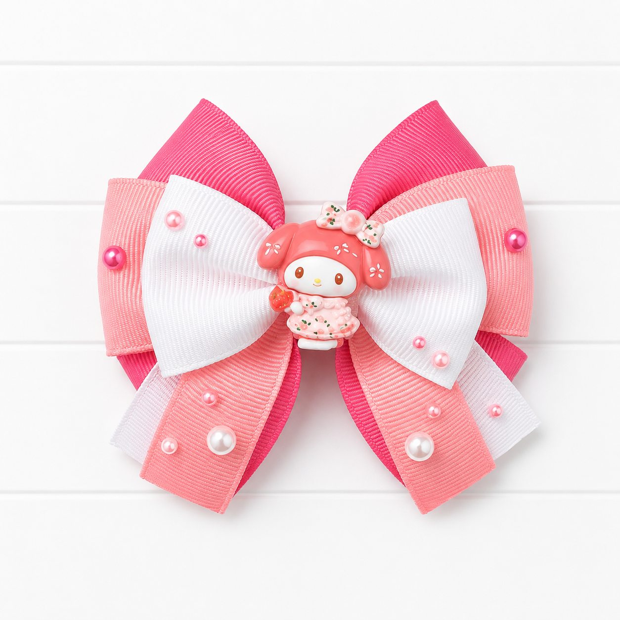 Pink Bunny Bow