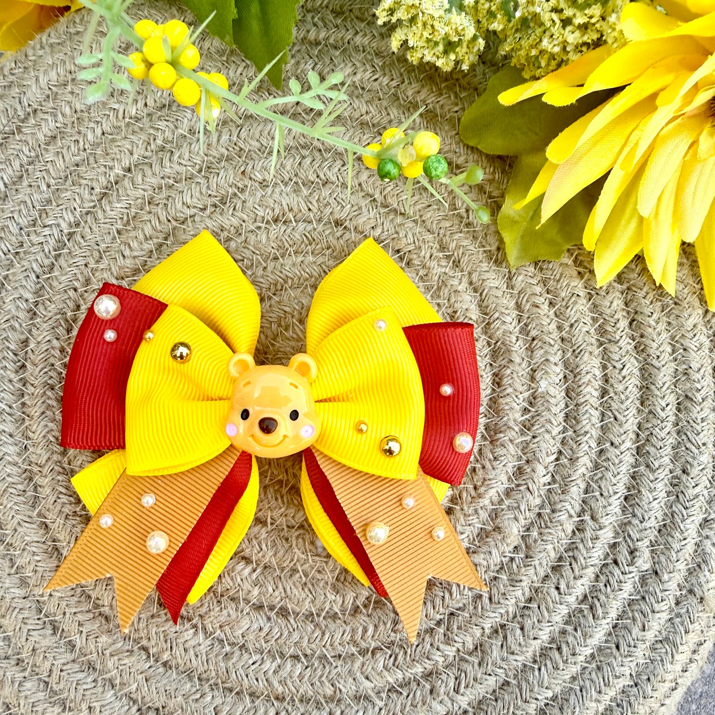 Winnie the Pooh Fancy Bow