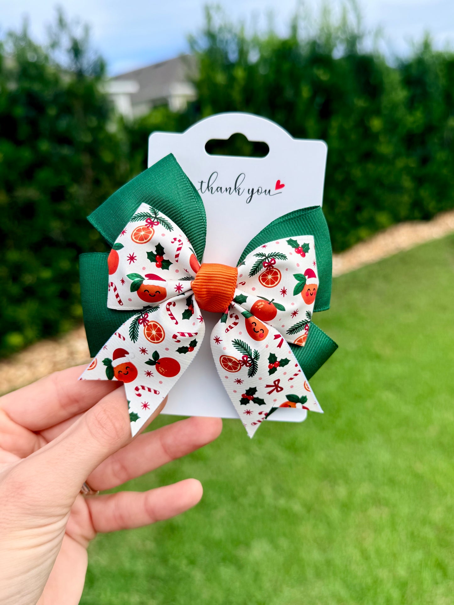 Citrus Christmas Bow