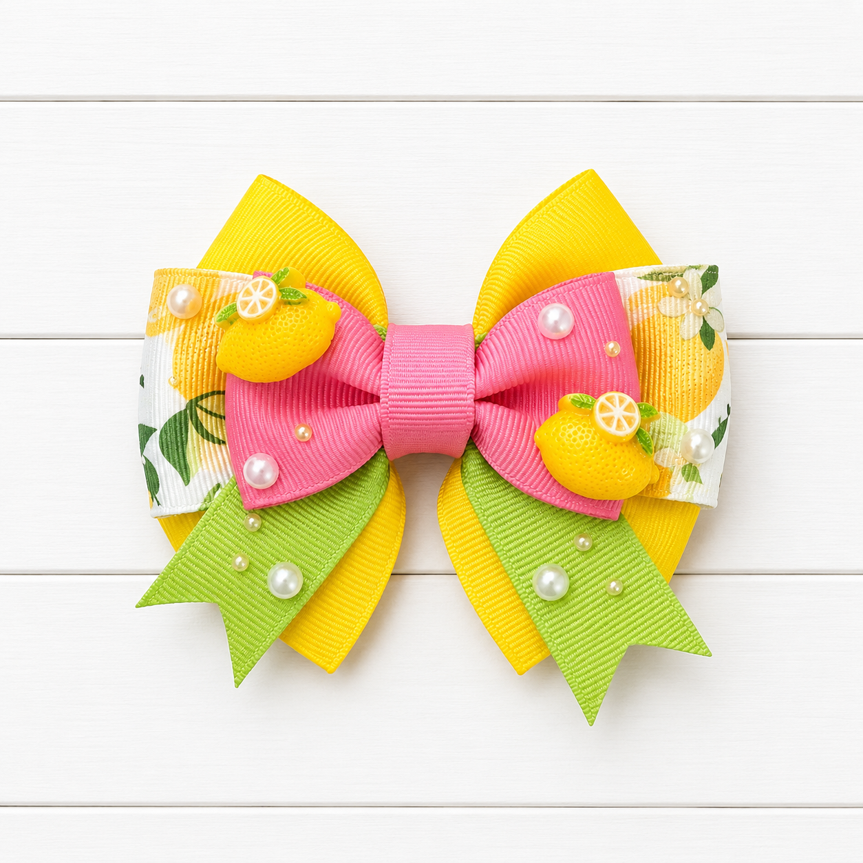 Pink Lemonade Bow