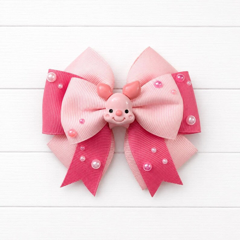 Piglet Fancy Bow