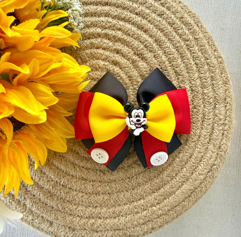 Mickey Mouse Fancy Bow