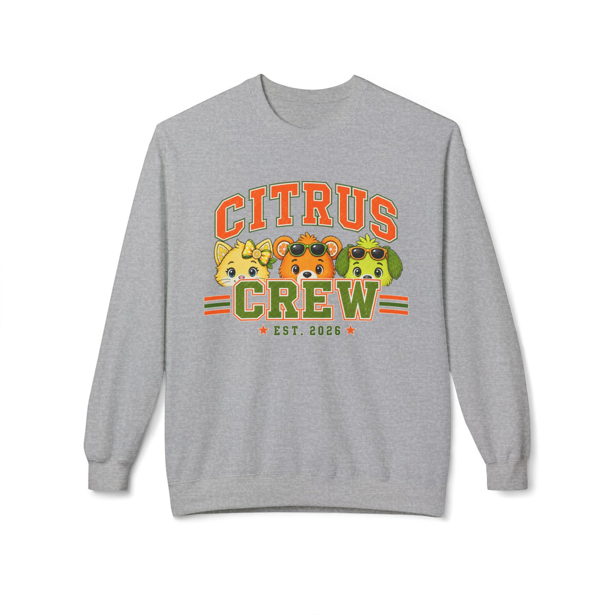 Citrus Crew Sweatshirt – Graphic Crewneck