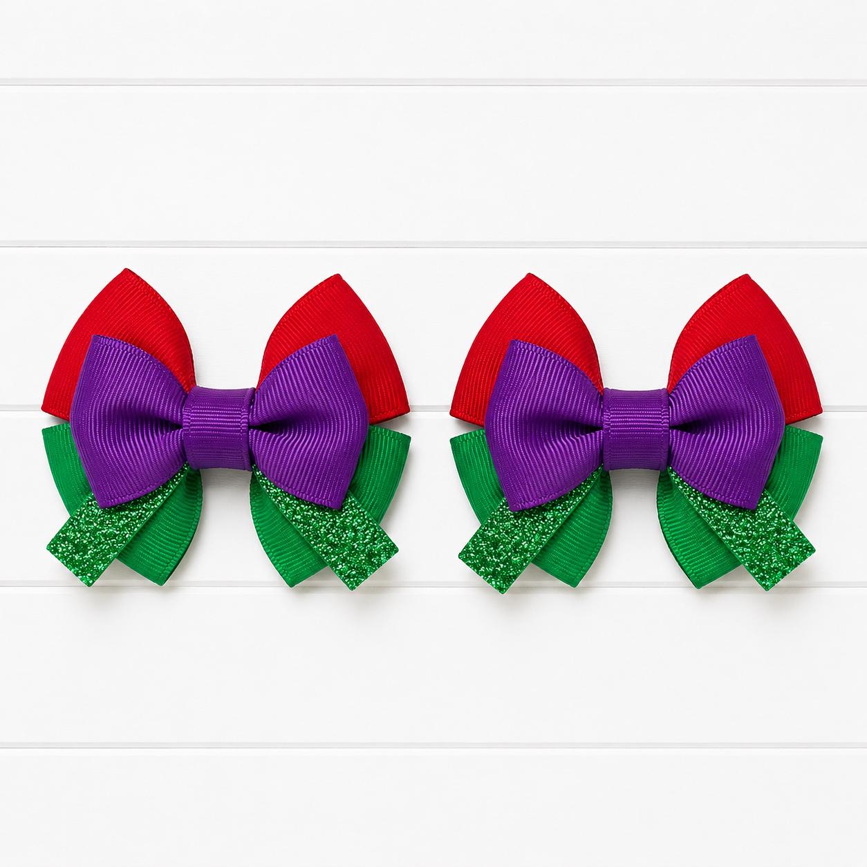 Ariel Pigtail Bows