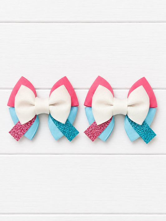 Aurora Pigtail Bows