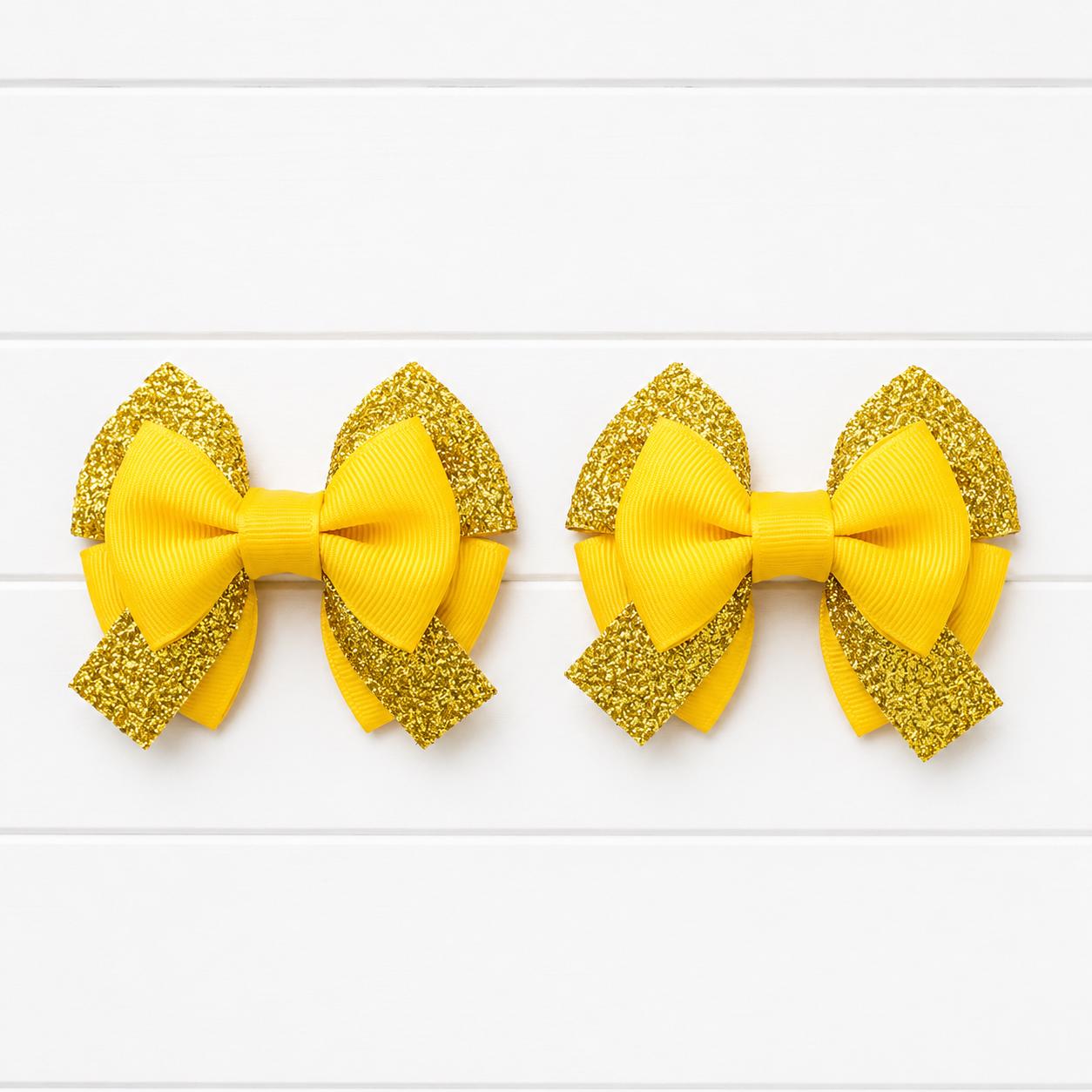 Belle Pigtail Bows