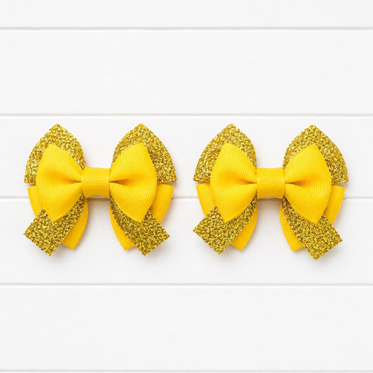 Belle Pigtail Bows