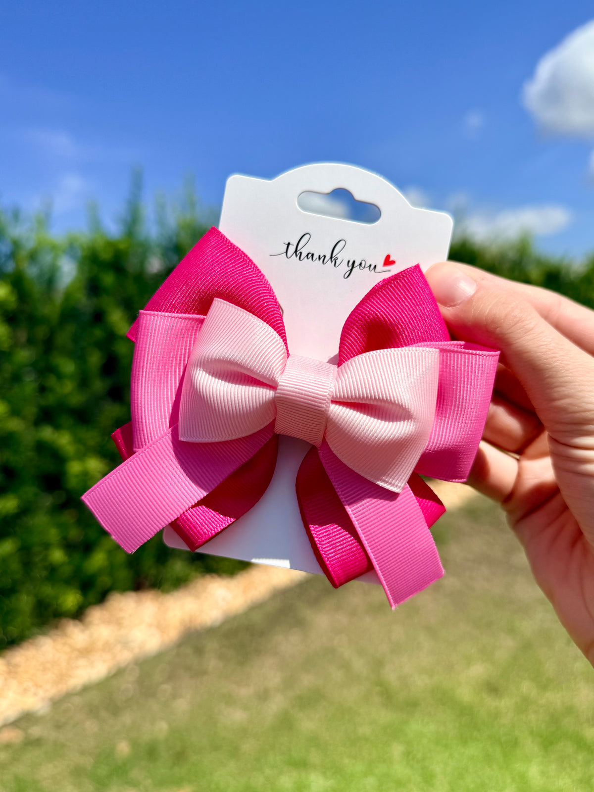 Pink Bow