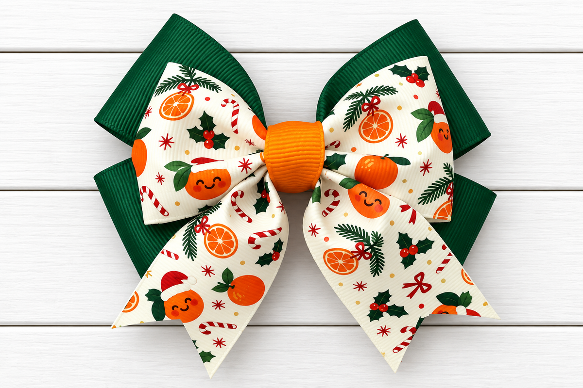Citrus Christmas Bow