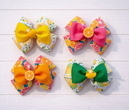 Citrus Signature Grosgrain Bow