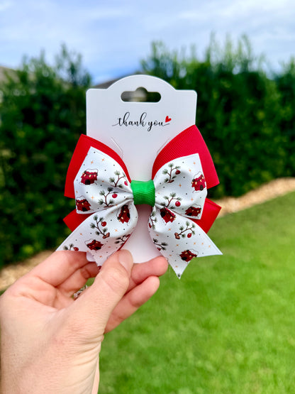 Peanuts Christmas Bow