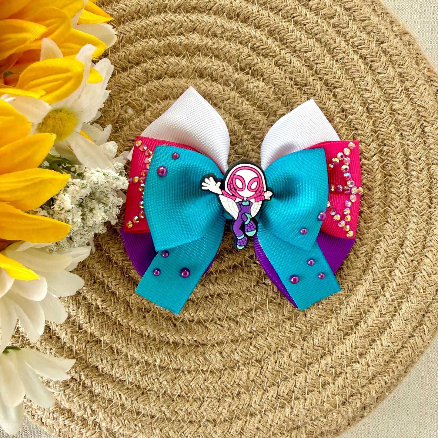 Ghost Spider Fancy Bow