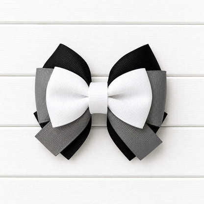 Black and White Bow