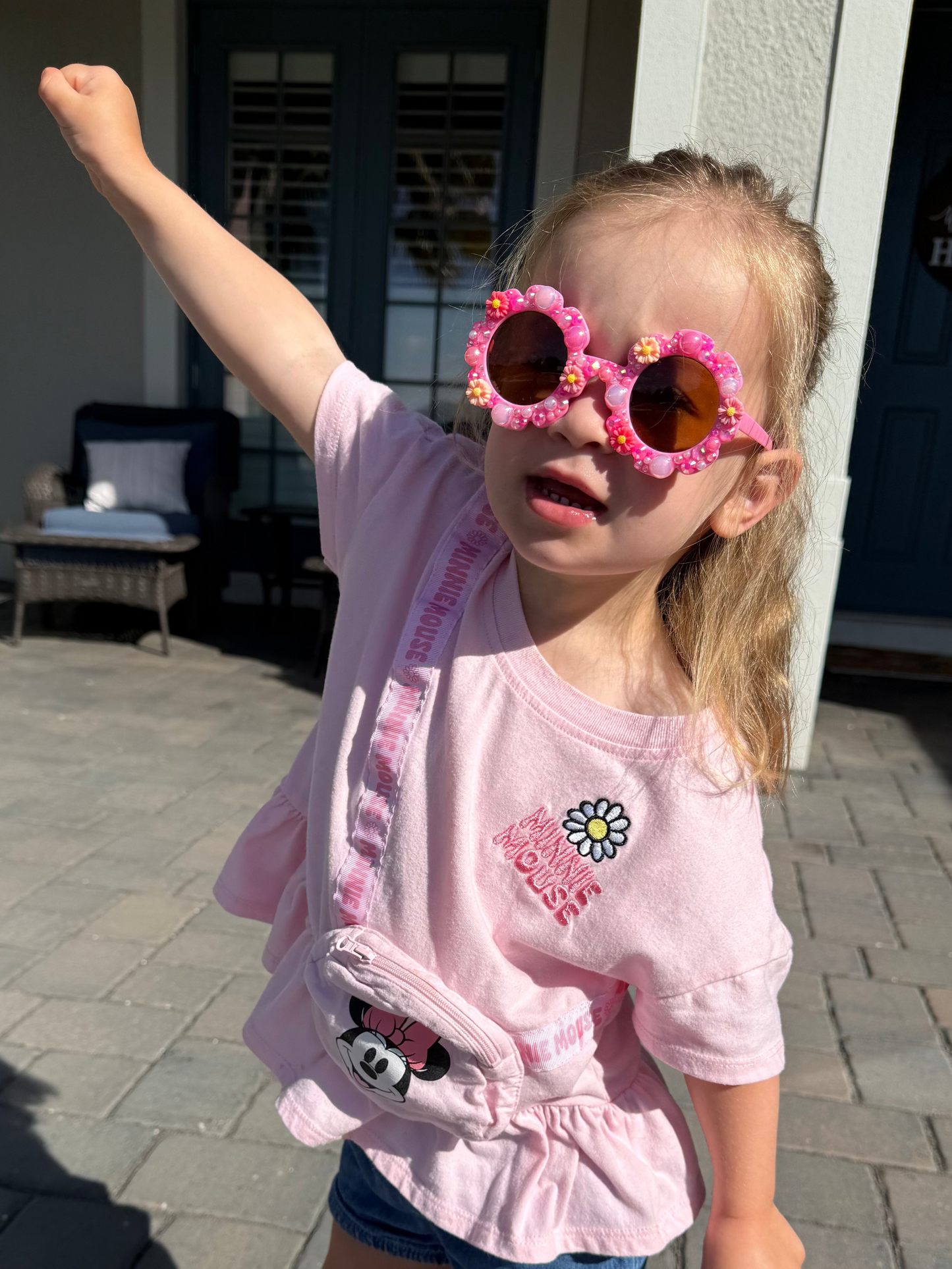 Pink Bloom Sunglasses