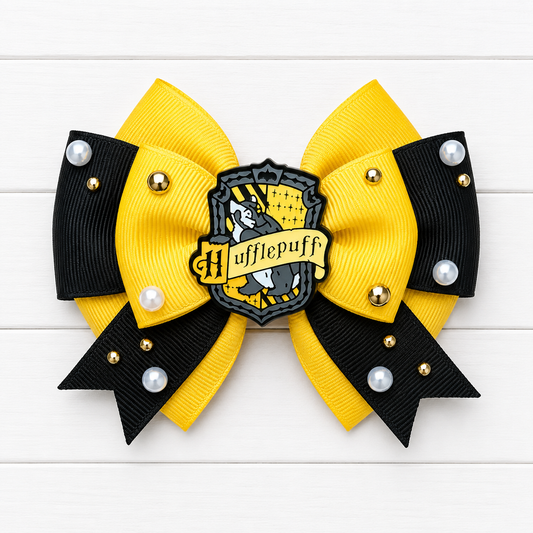 Hufflepuff Fancy Bow