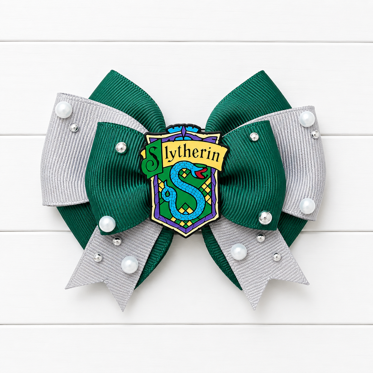 Slytherin Fancy Bow