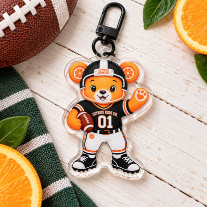 Football Howerbell Keychain