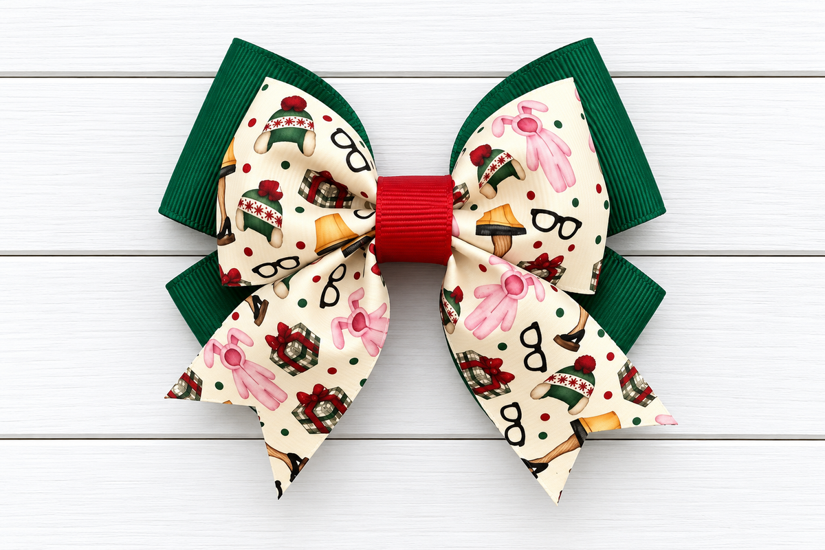 Christmas Story Bow