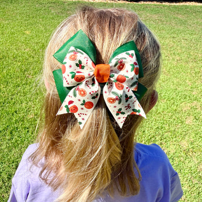 Citrus Christmas Bow