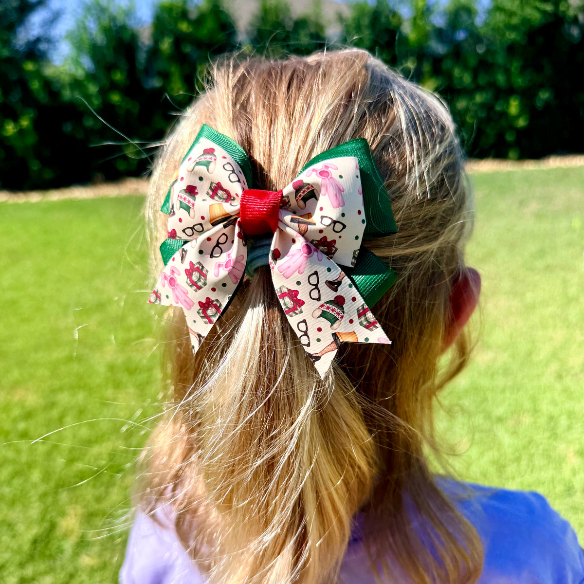 Christmas Story Bow
