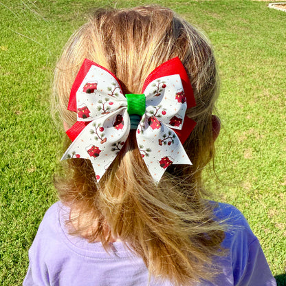Peanuts Christmas Bow
