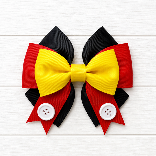 Mickey Mouse Fancy Bow