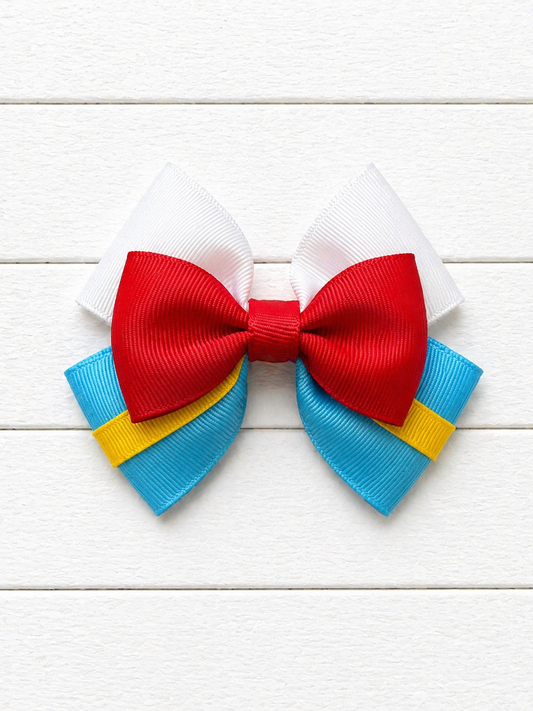 Donald Duck Grosgrain Bow