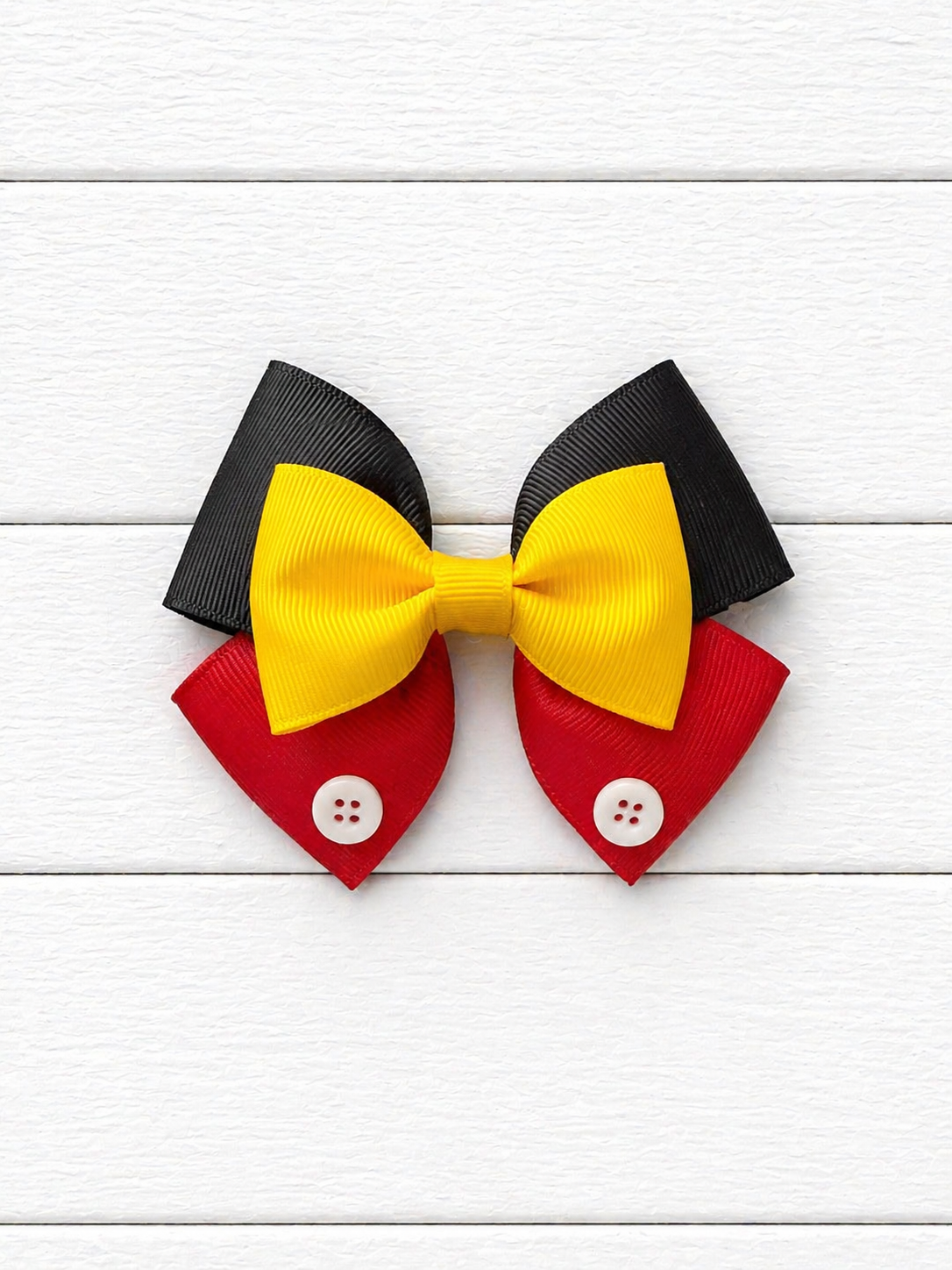 Mickey Mouse Grosgrain Bow