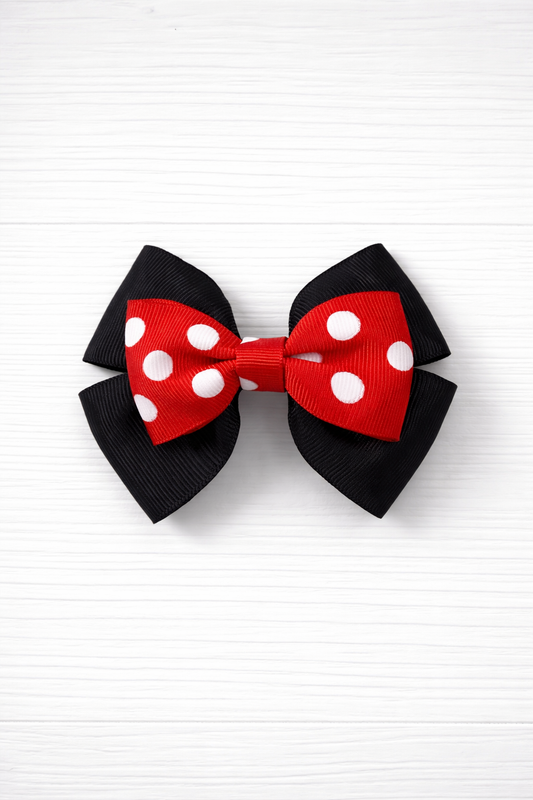 Minnie Mouse Grosgrain Bow