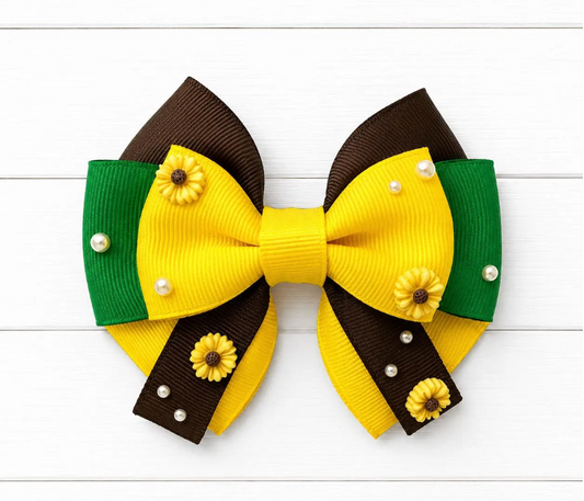 Sunflower Fancy Bow