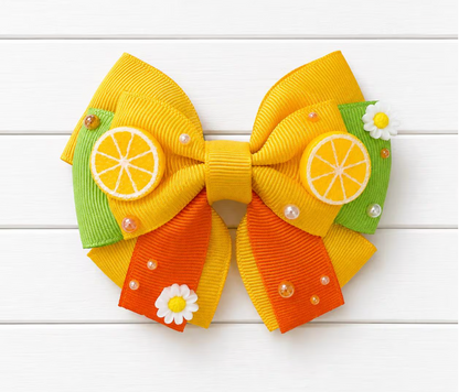 Fancy Citrus Bow