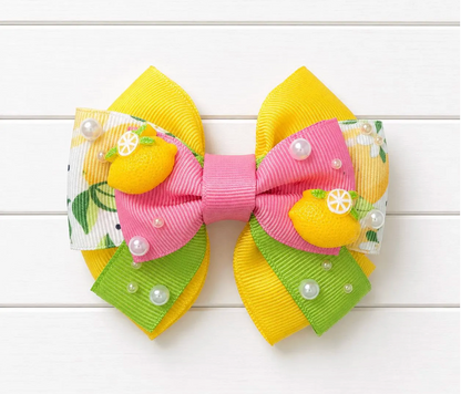 Pink Lemonade Bow