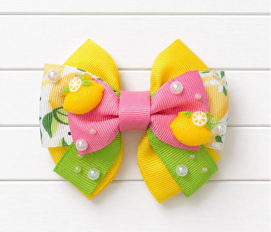 Pink Lemonade Bow
