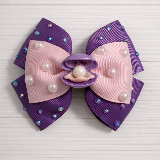 Splashy Pals Sparkle Grosgrain Bow
