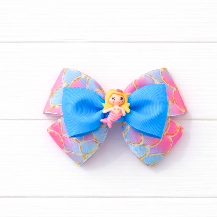 Sun-Kissed Seas Grosgrain Bow