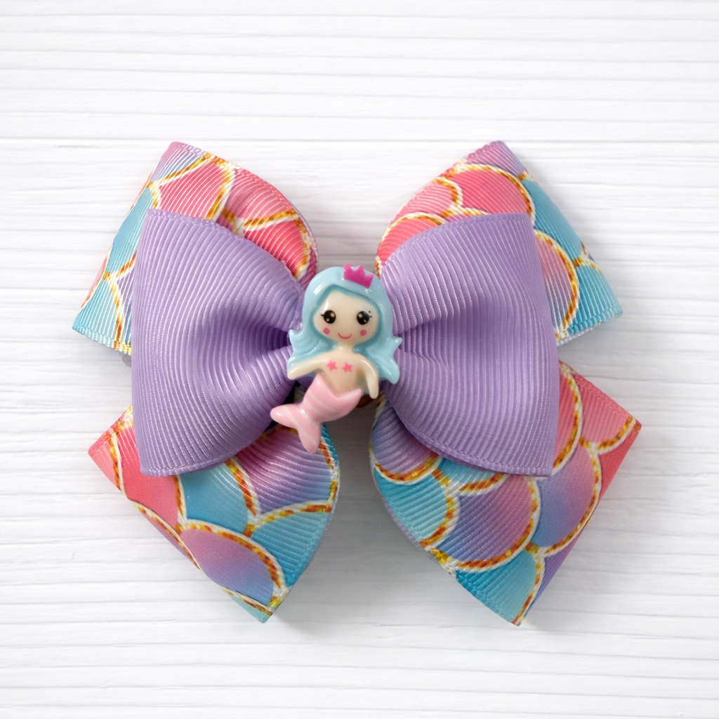 Sun-Kissed Seas Grosgrain Bow