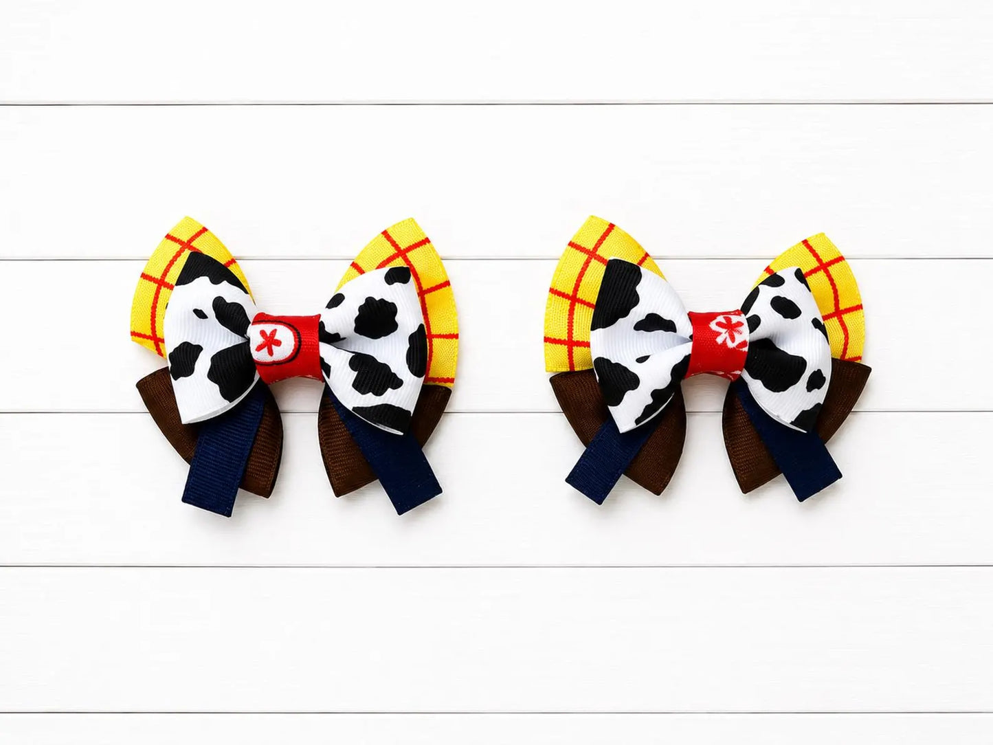 Woody Pigtail Bows