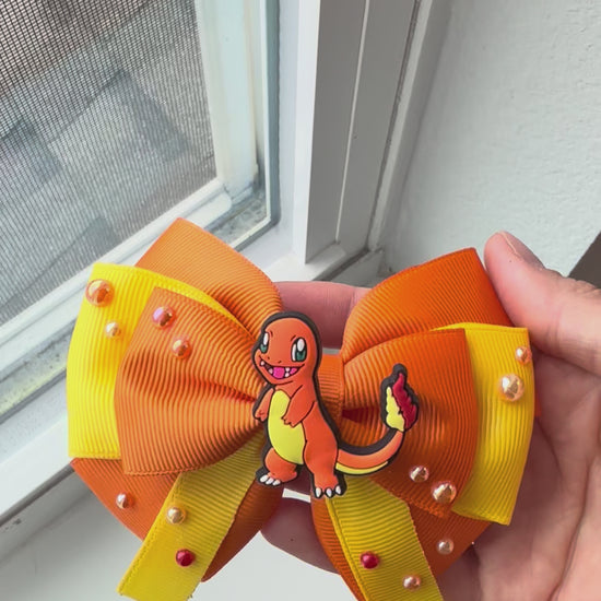 Fire bow next to window for natural light