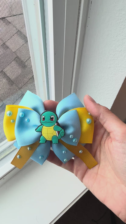 Video of water bow next to window for natural light