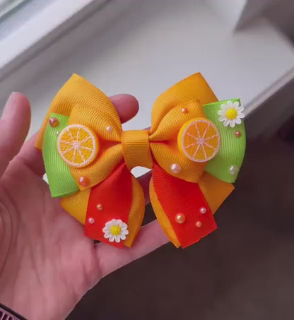 Fancy Citrus Bow