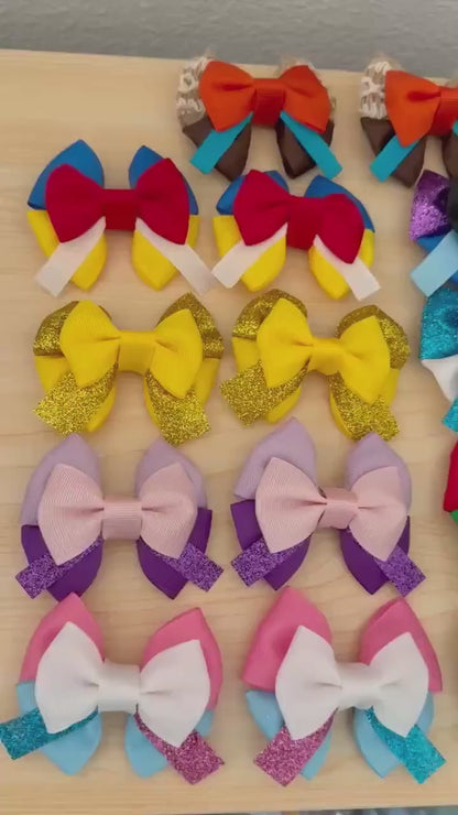 Aurora Pigtail Bows